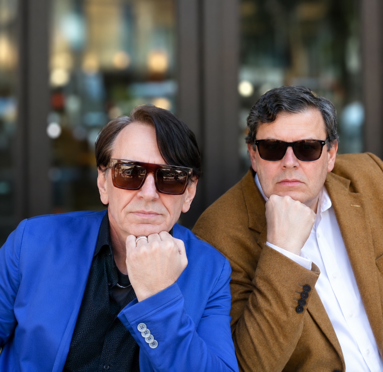 Martin Maria Schwarz und Ingo Swoboda von „Les Croque Messieurs“